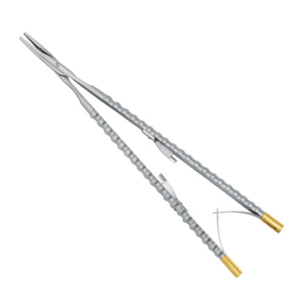 Castroviejo 1.2 mm Micro Needle Holder